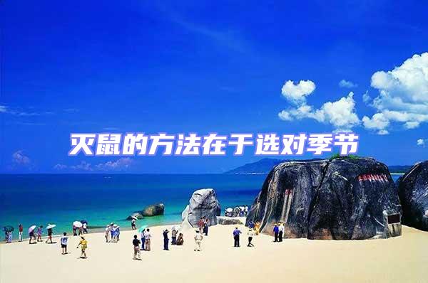 滅鼠的方法在于選對(duì)季節(jié)