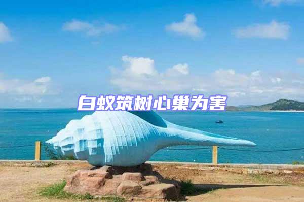 白蟻筑樹(shù)心巢為害