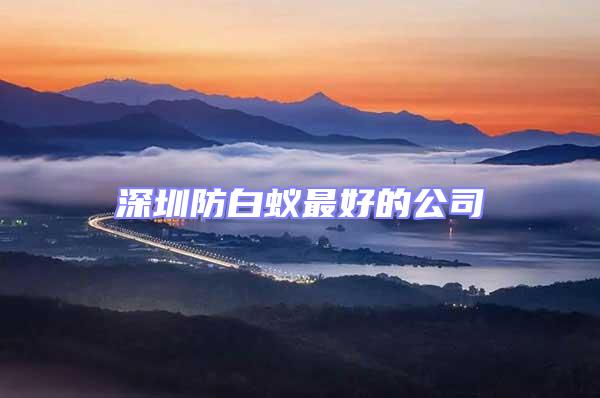 深圳防白蟻?zhàn)詈玫墓?/></p>
<p style=