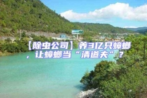 【除蟲公司】養3億只蟑螂，讓蟑螂當“清道夫”？