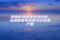 深圳市場哪里有殺白蟻，太湖世家等別墅小區(qū)蟻患嚴(yán)重